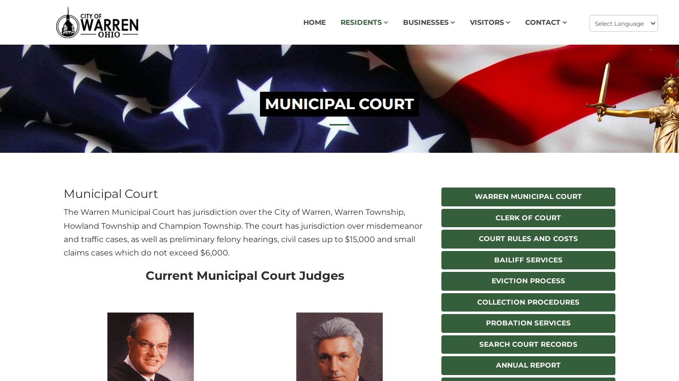 Municipal Court - City of Warren, Ohio